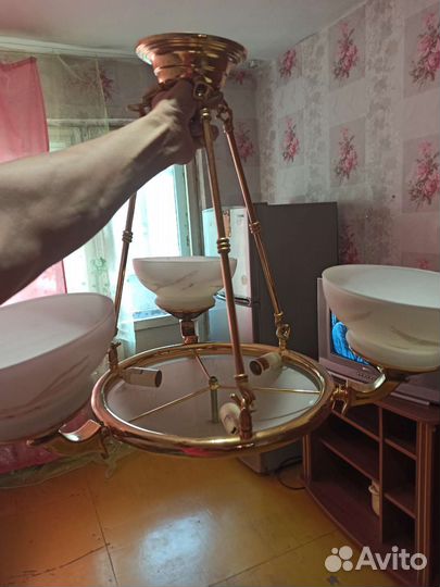 Люстра 3 плафона