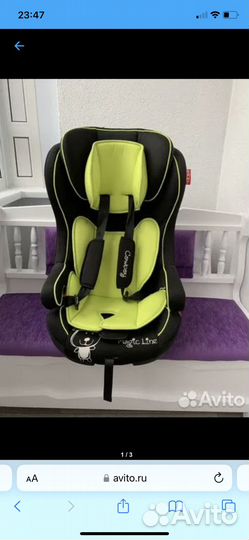 Детское автокресло 9 до 36 кг isofix