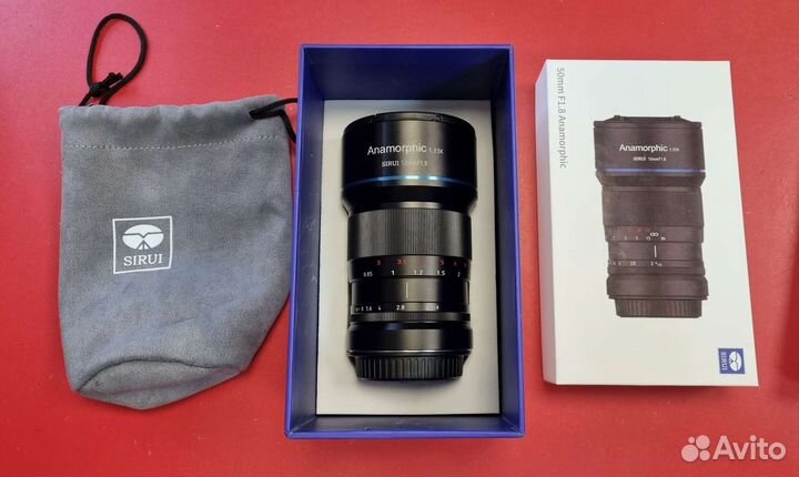 Sirui Anamorphic 1.33x 50mm f1.8 Sony E