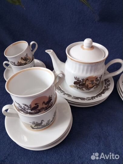 Чайно кофейный сервиз СССР