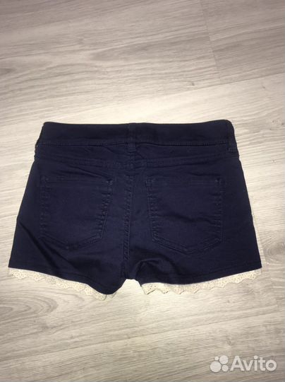 Шорты с кружевом