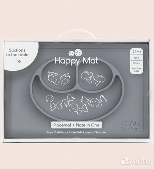 Тералка силиконовая, нагрудник Canpol Babies