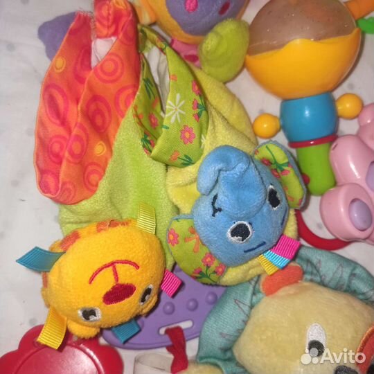 Игрушки погремушки пакетом