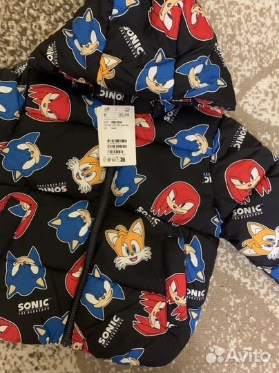 Новый «H&M» Sonic Куртка для мальчика