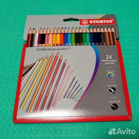 Акварельные карандаши Stabilo Торг