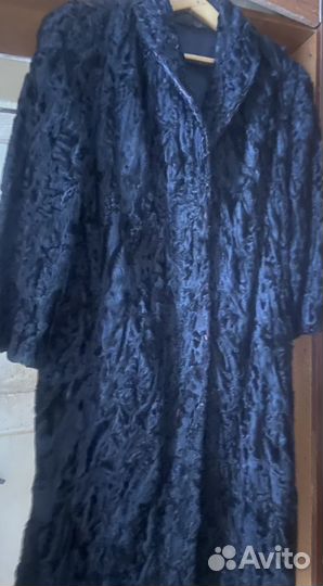 Шуба из каракульчи 50 52