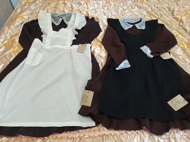 Школьная форма из СССР 2 шт, рост 152, 170, новая