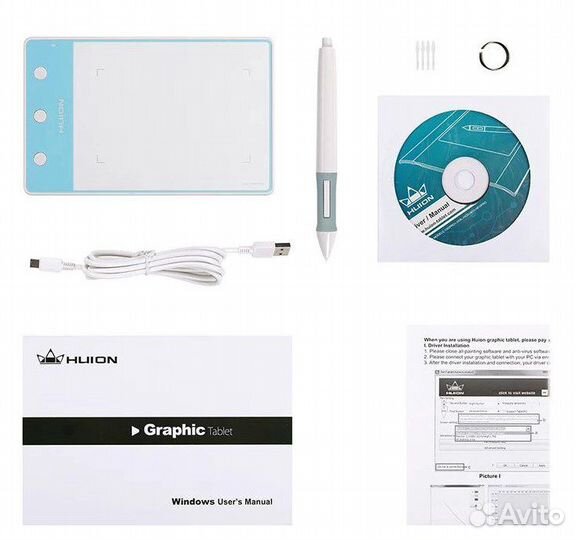 Новый графический планшет Huion H420