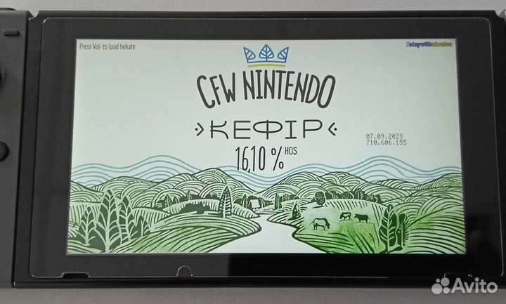 Nintendo switch V1 прошитая