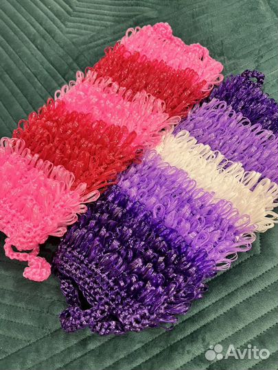 Мочалка ручной работы