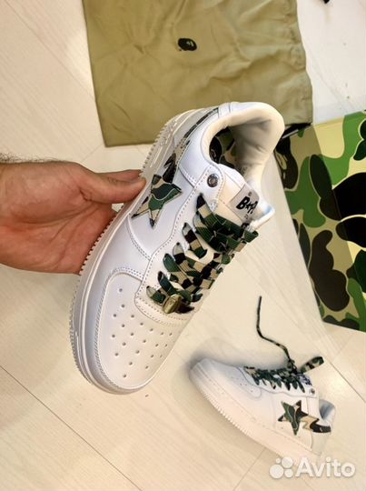 Nike air force bape sta кроссовок