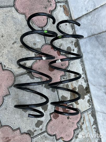 Передние пружины на Mercedes w212