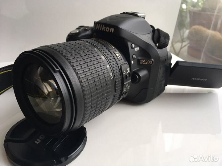 Nikon d5200 kit 18-105mm VR фотоаппарат