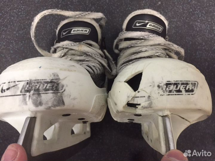 Хоккейные вратарские коньки Bauer 41 размер