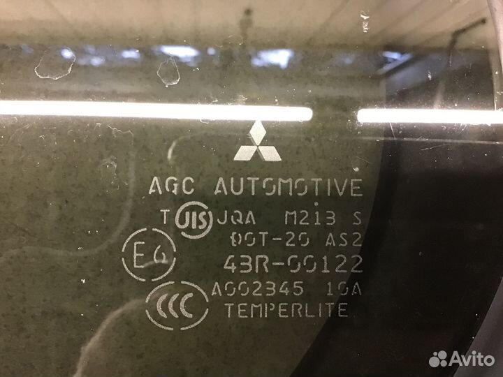 Стекло двери задней левой Mitsubishi Lancer (CX CY