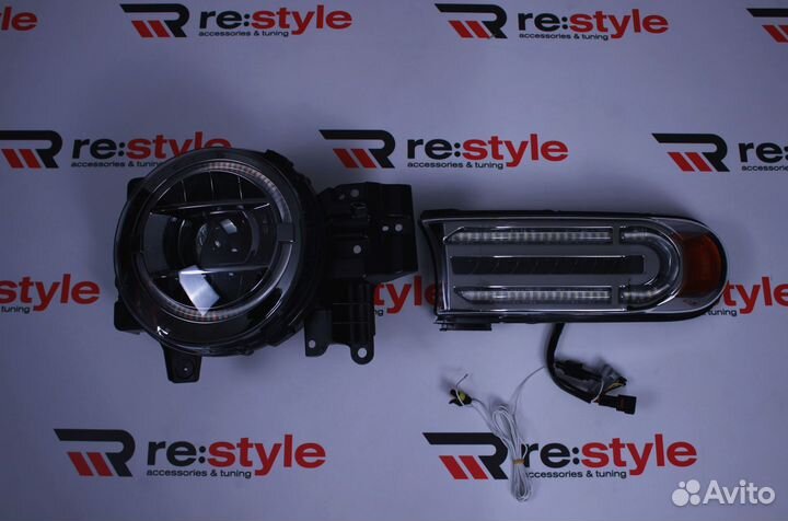 Фары передние Toyota FJ Cruiser HY-Lily