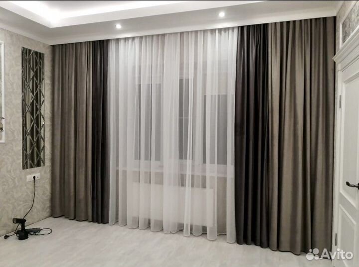 Пошив штор на заказ, дизайн,оформление окон