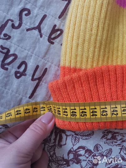 Шапка детская для девочки, на весну