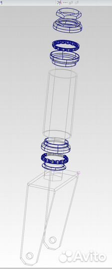 Комплект подшипников для kugoo s3