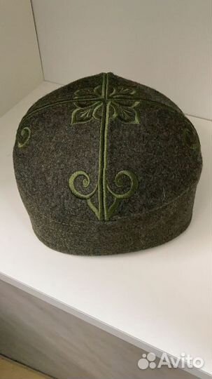 Тюбетейка Тафья (ермолка ) сукно, лен
