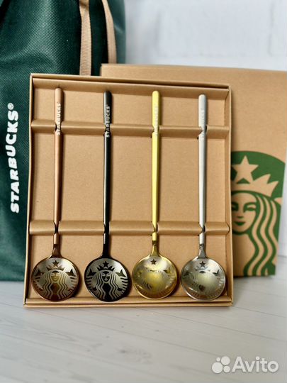 Подарочные Ложки Starbucks набор