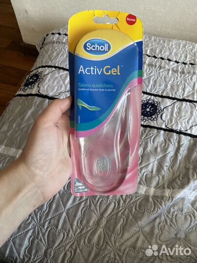 Ортопедические стельки гелевые Scholl новые