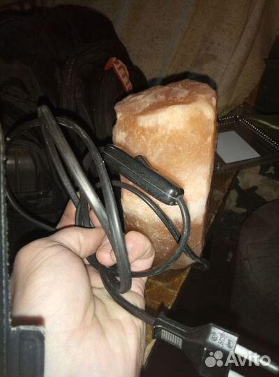 Соляной светильник