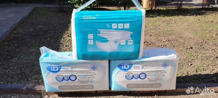 Памперсы для взрослых 1,2,3,4