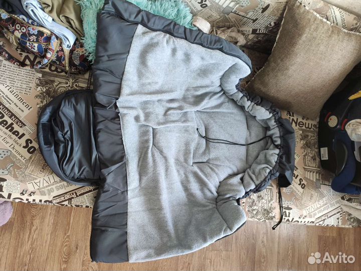 Теплый конверт в коляску