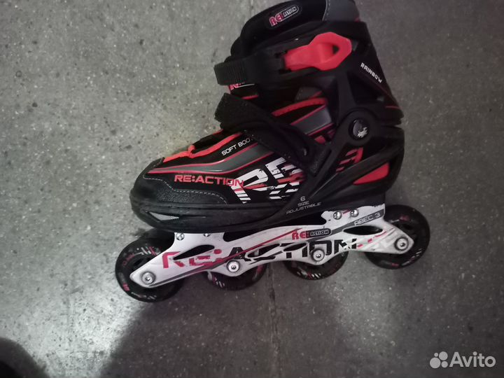 Роликовые коньки детские Reaction