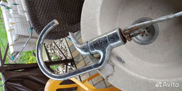 Раковина со смесителем для кухни бу