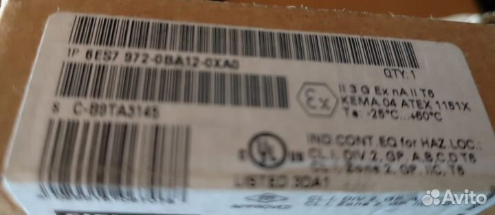 Соединительный модуль Siemens 6ES7972-0BB12-0XA0