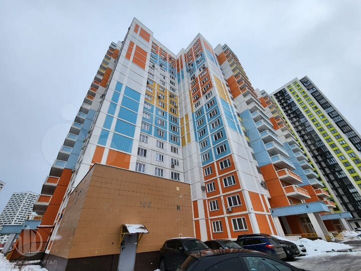 1-к. квартира, 48 м², 17/25 эт.