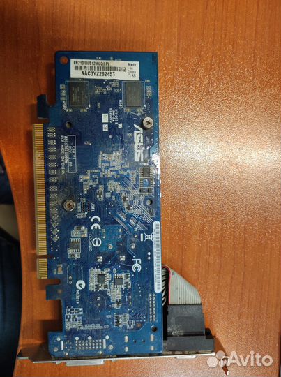 Видеокарта asus en210/di/512md2