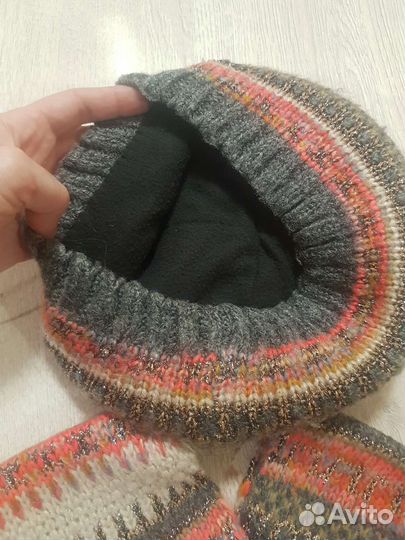 Шапка+снуд
