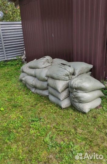 Навоз чернозем в мешках