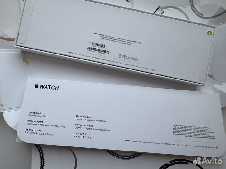 Часы iWatch apple 9 45mm midnight