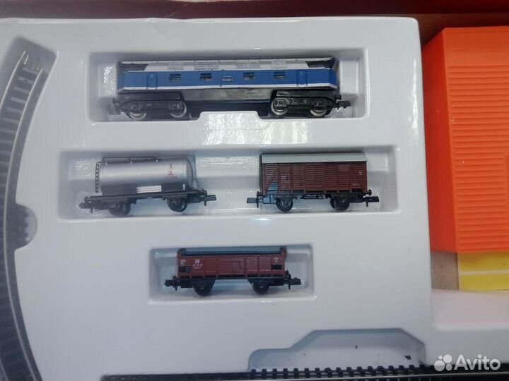 Электрический товарный поезд, игрушка