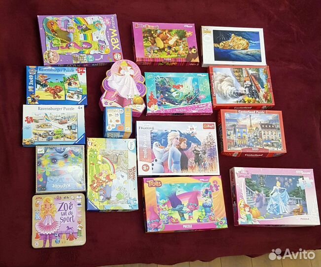 Игры и пазлы Djeco, Ravensburger