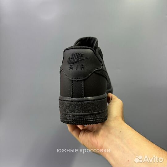 Кроссовки Nike Air Force 1 Low 07 Triple Black 47