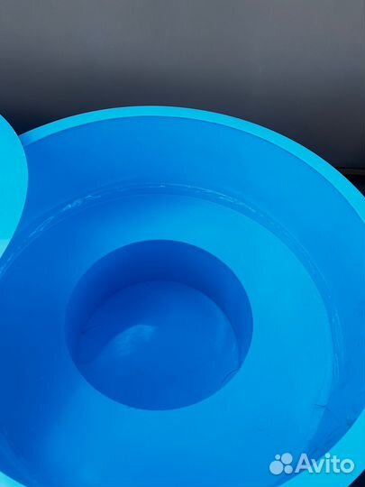 Банный чан, купель на дровах