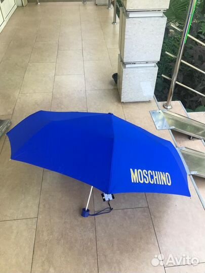 Зонт механика moschino. Италия. Оригинал