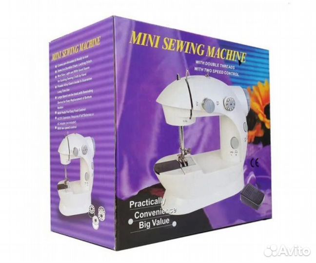 Мини швейная машинка Mini Sewing (SM202A)