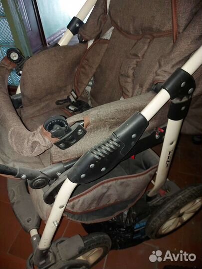 Коляска 2 в 1 Fenix prime teddy