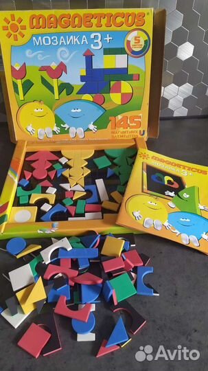 Конструкторы и игры для детей от 3-х лет