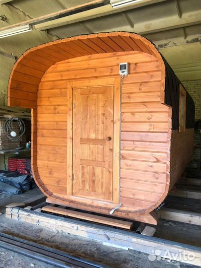 Баня бочка под ключ от производителя