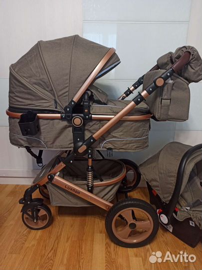Детские коляски новые Luxmom 518 3в1