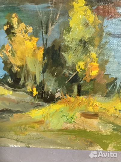 Картина маслом пейзаж