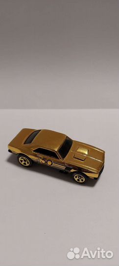 Hot wheels '67 Camaro gold