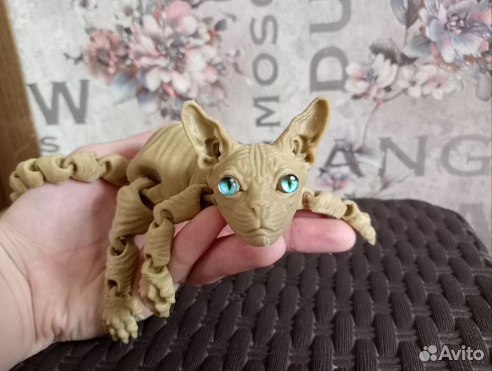 Кошка сфинкс игрушка